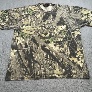 Liberty Shirt Mens XL Camo Camouflage Pocket Outdoor Hunting Tee Chest 46-48
